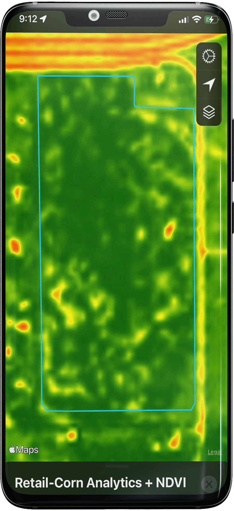 Satellite phone Crop insights on the go